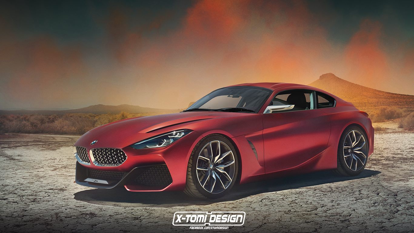 BMW Z4 Coupe Concept rendering