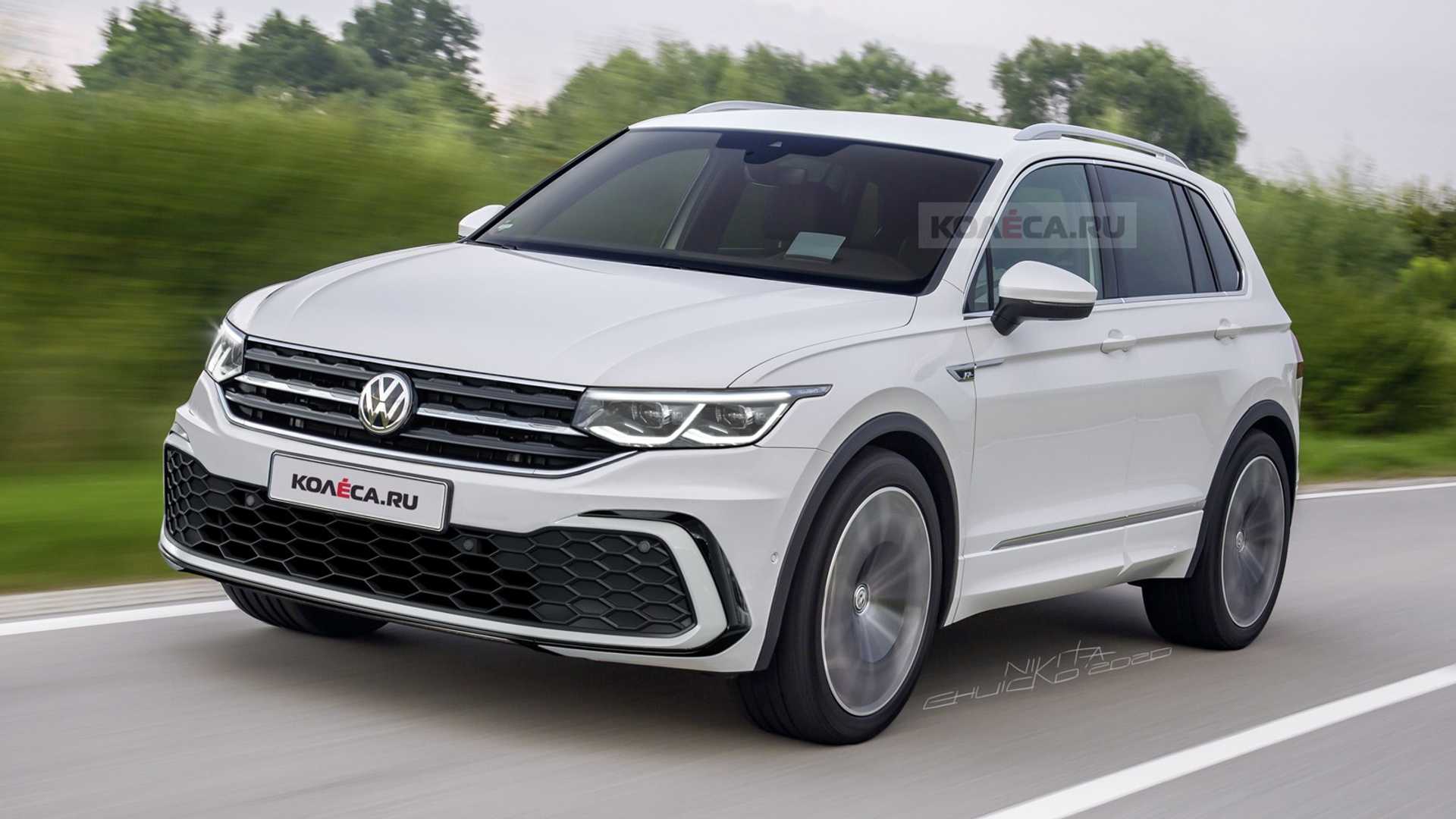 Volkswagen Tiguan 2021 wizualizacja