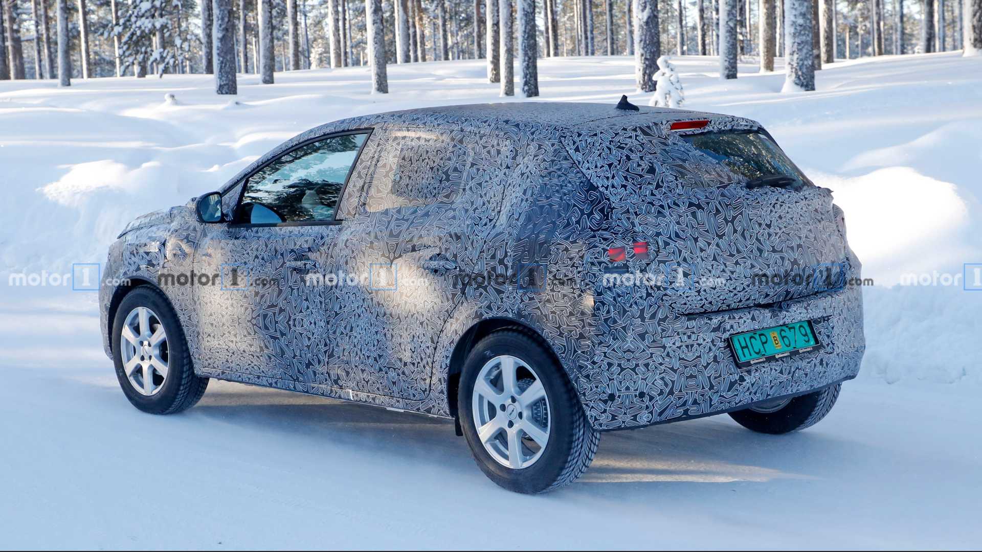 Dacia Sandero 2021 szpiegowskie