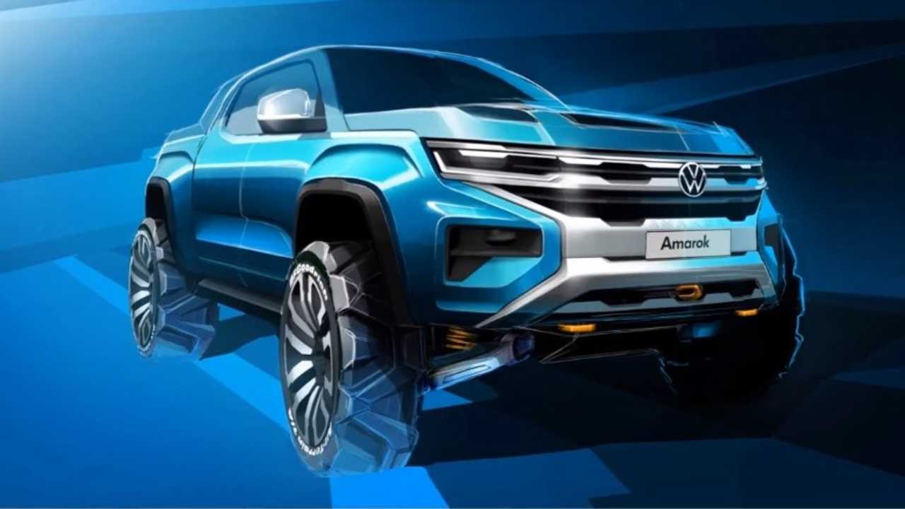 Volkswagen Amarok 2022 - teaser