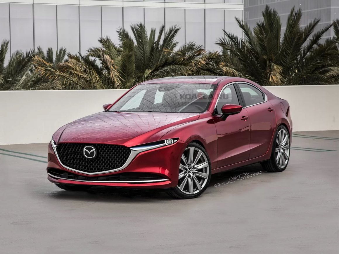 Tak może wyglądać nowa Mazda6 2023 | motofilm.pl