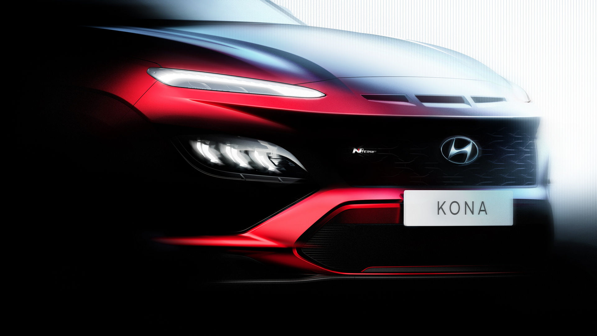 Hyundai Kona 2021 (facelift) – zwiastun / teaser