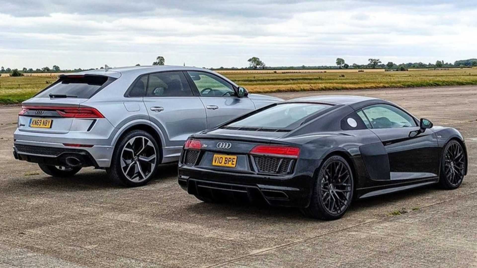 Audi RS Q8 vs. Audi R8 V10