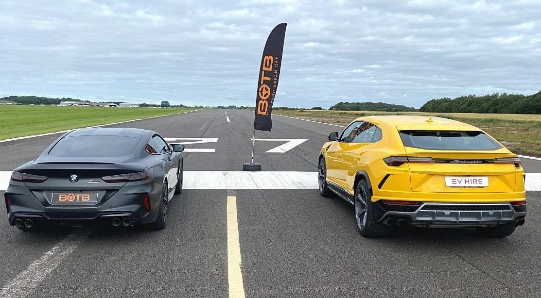 BMW M8 Competiton vs. Lamborghini Urus