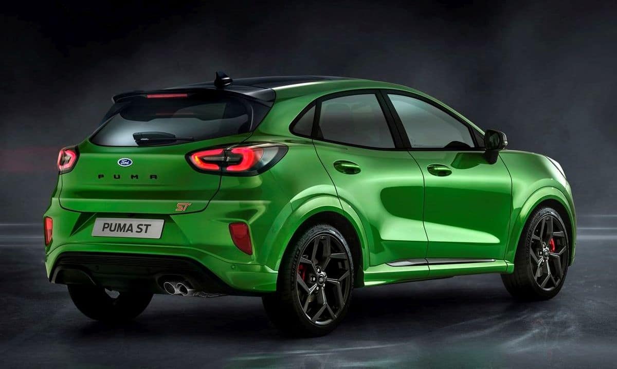 Ford Puma ST – kolor zielony „żaba”