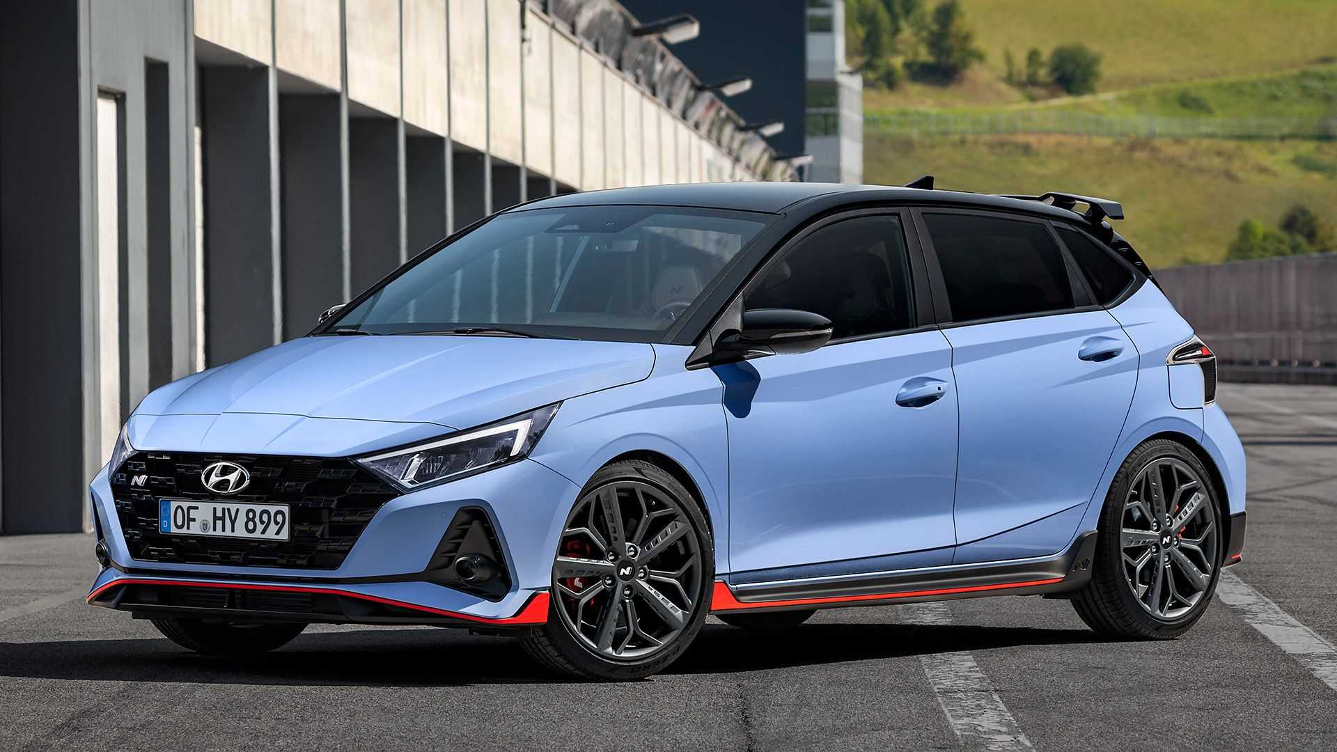 Hyundai i20 N (2021): Performance Blue
