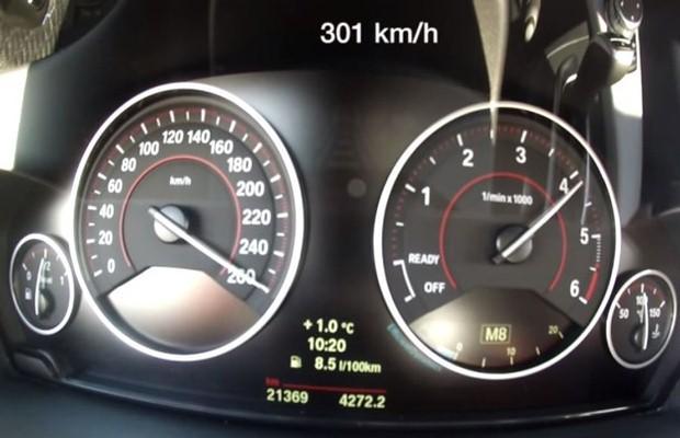 BMW 335xD - najszybszy diesel świata, zegary