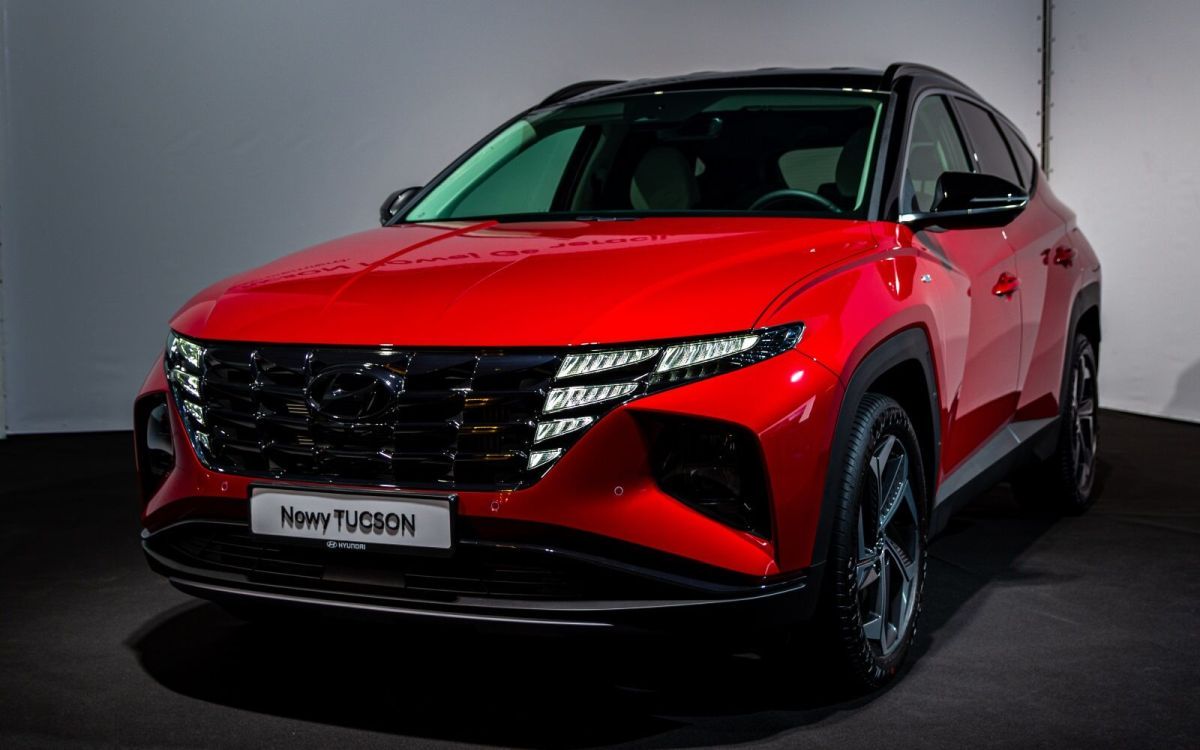 Hyundai Tucson 2021: kolor czerwony