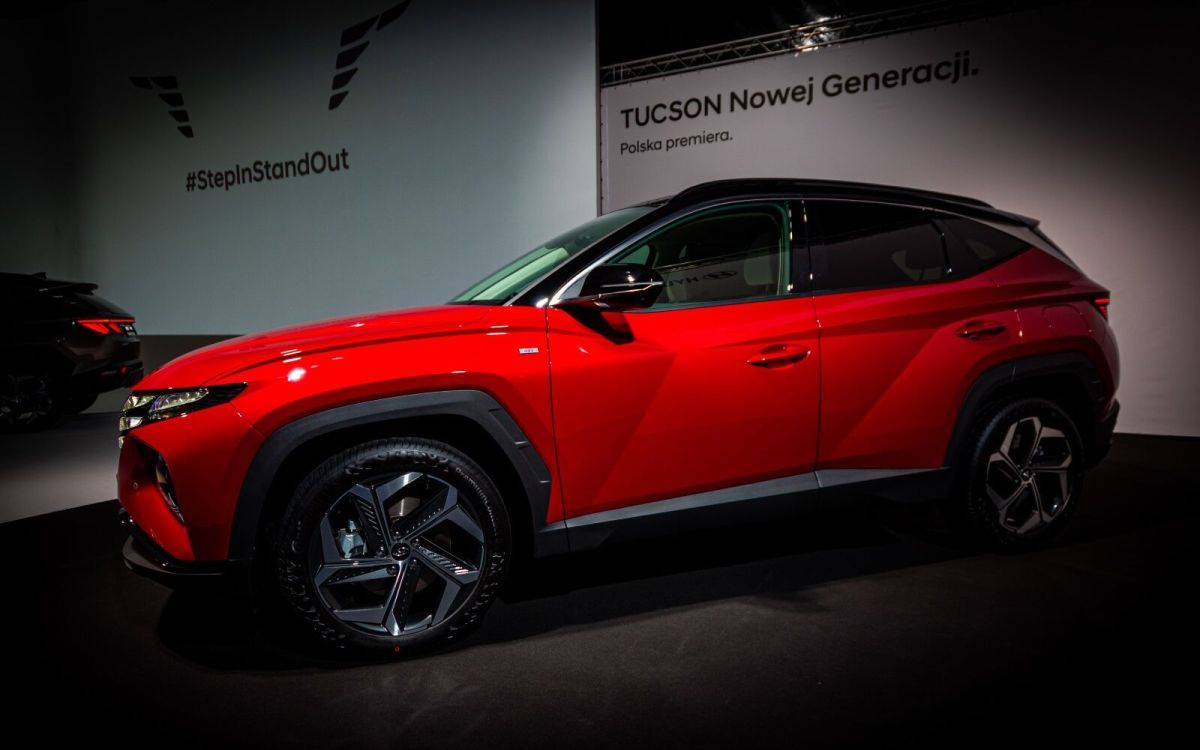 Hyundai Tucson 2021: kolor czerwony