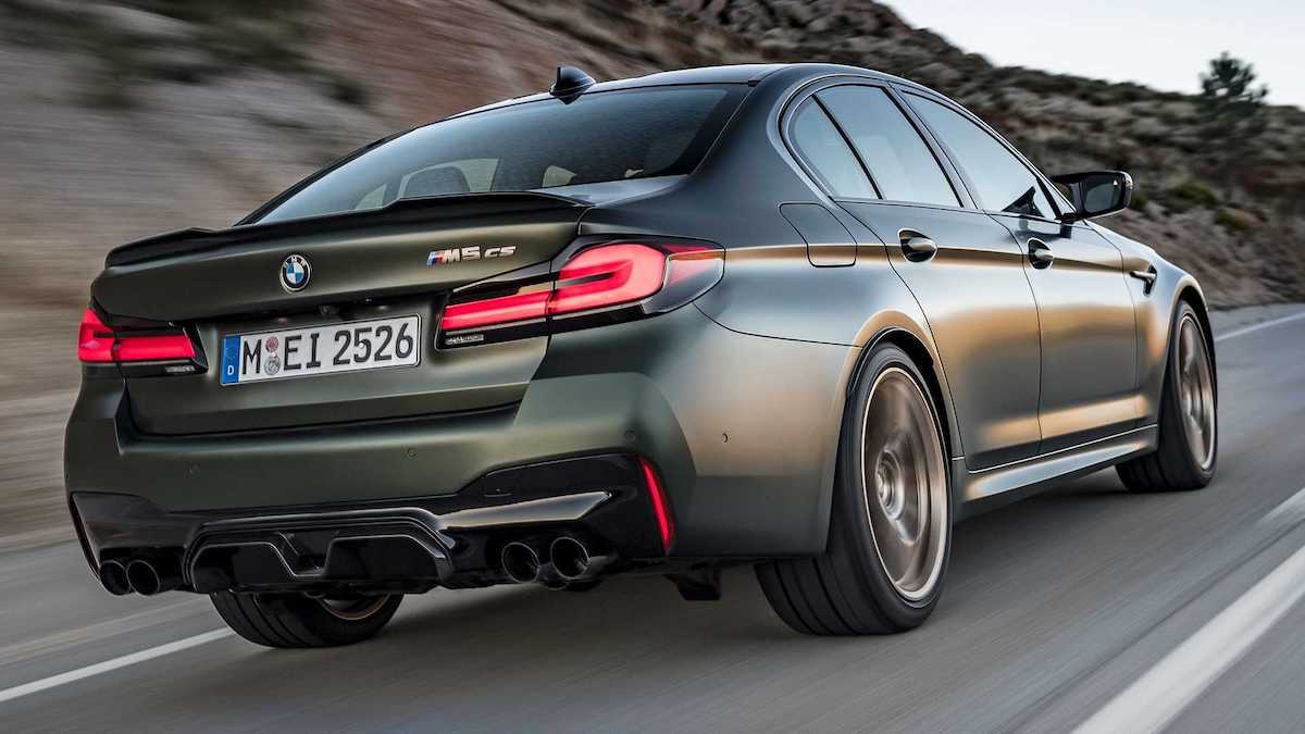 BMW M5 CS (2021): tył