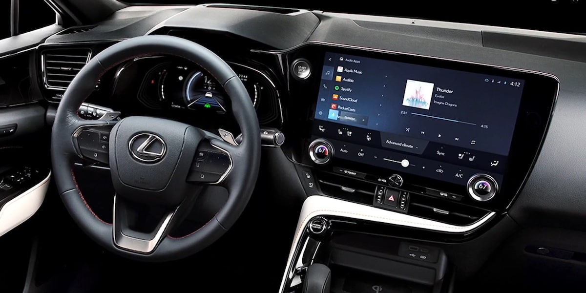 Nowy Lexus NX (2021): wnętrze