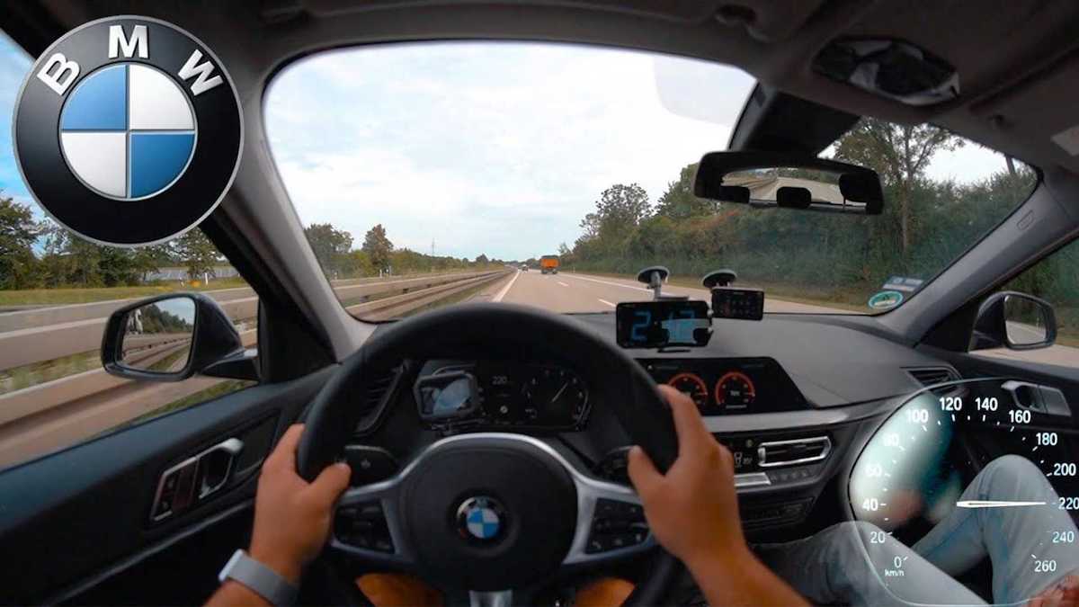 BMW 118i (F40): jazda po autostradzie