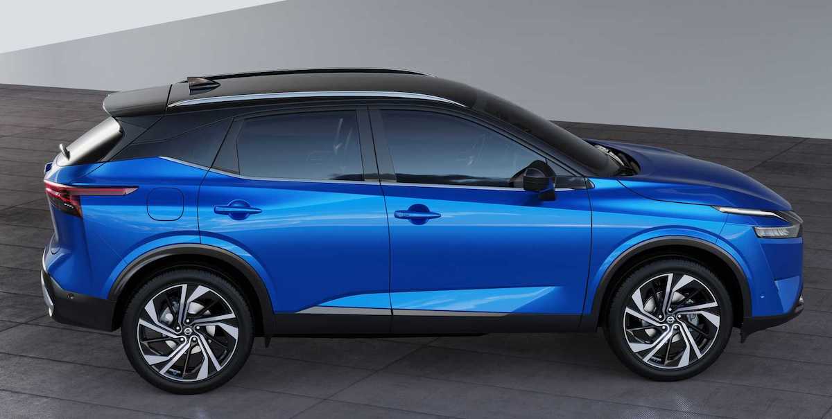 Nissan Qashqai (2021): niebieski