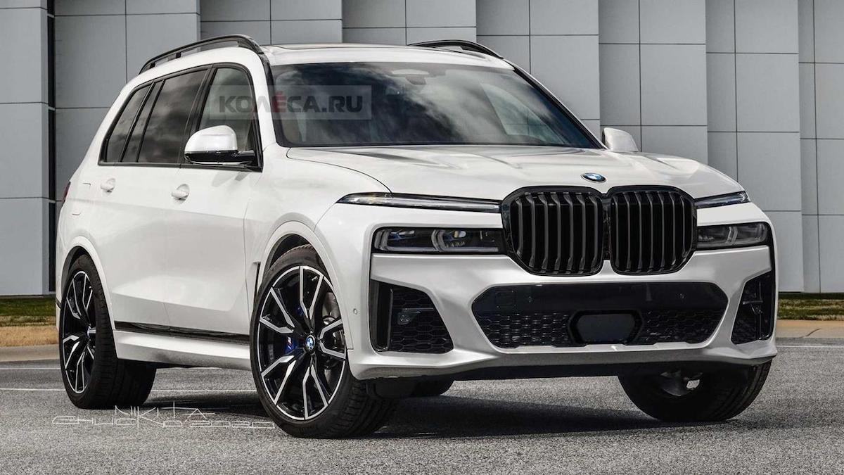 BMW X7 (2022): rendering