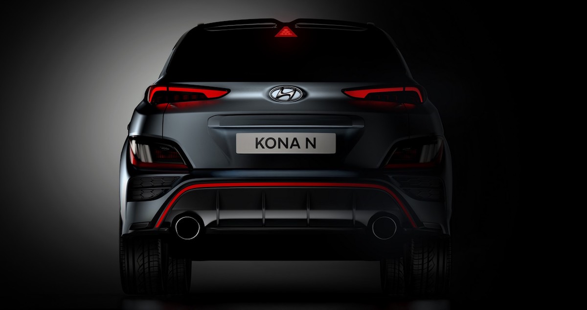 Hyundai Kona N (2022): tył