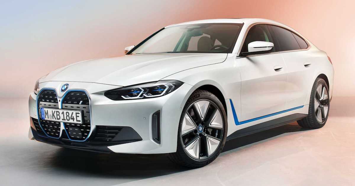 BMW i4 M50 (2022): przód