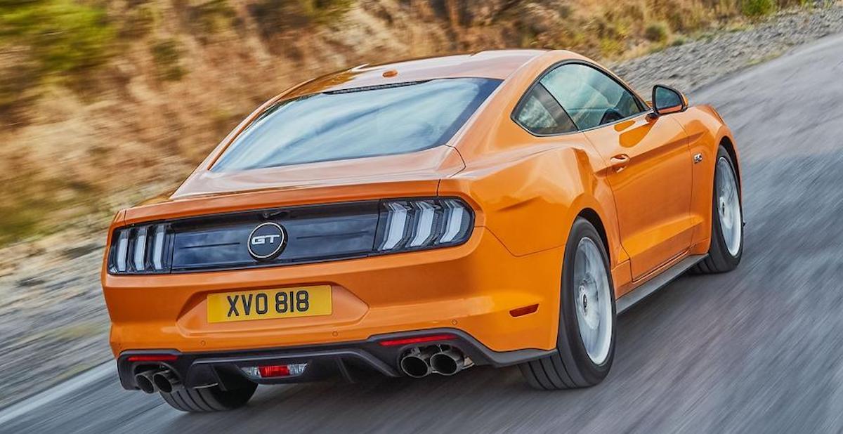 Ford Mustang (2018): facelift, tył