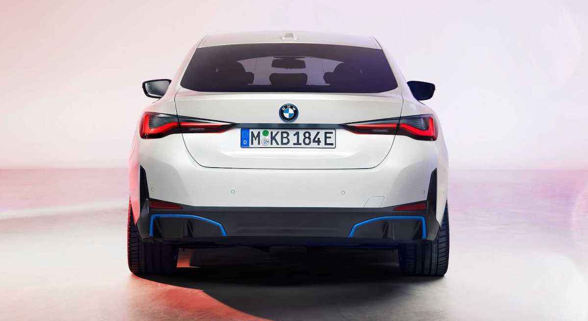 BMW i4 M50 (2022): tył