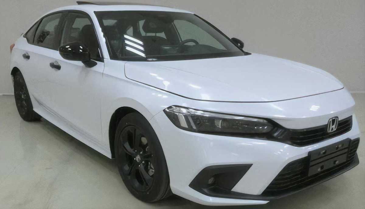 Honda Civic XI (2022): wyciek zdjęcia, przód, biała
