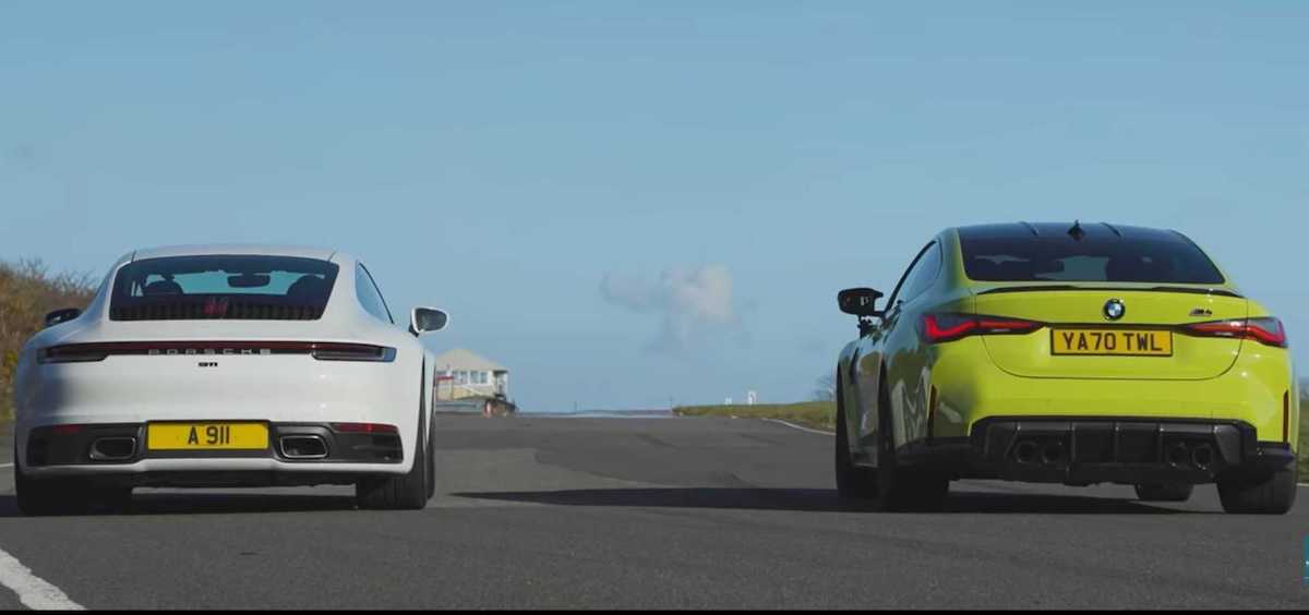 Porsche 911 Carrera vs. BMW M4 Competition