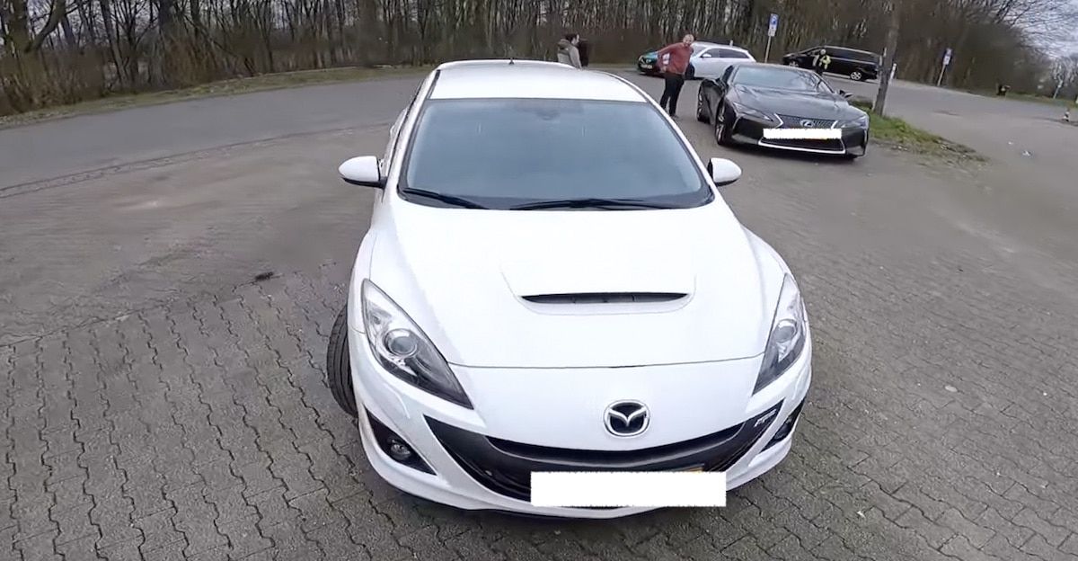Mazda 3 MPS, tuning, biała
