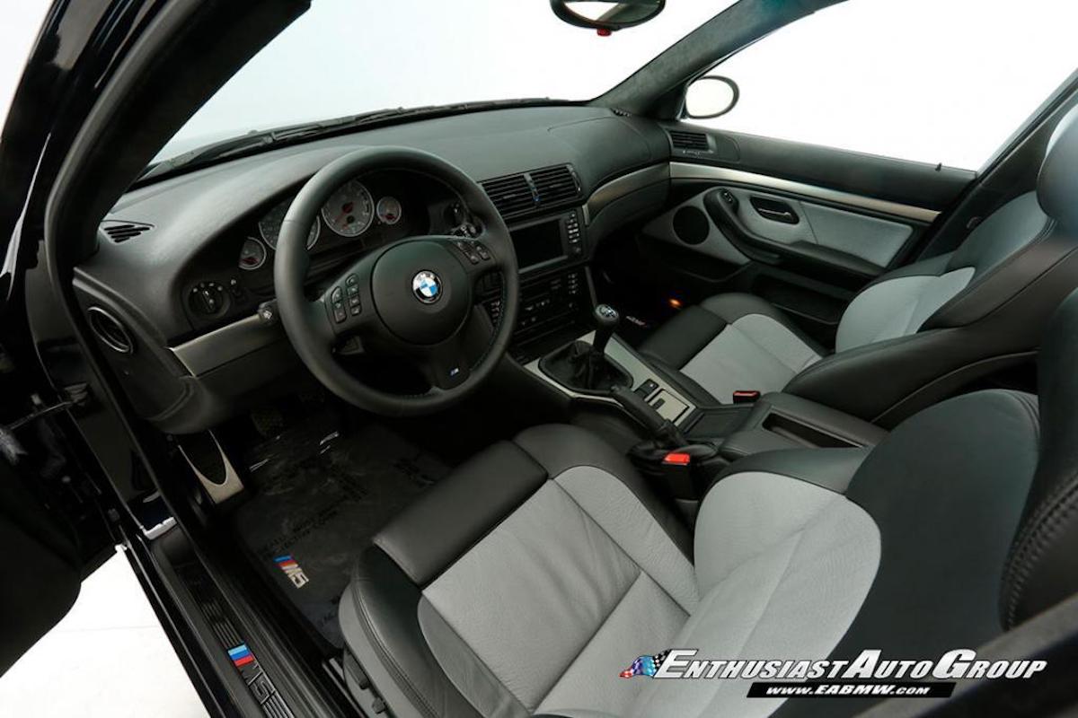 BMW M5 (E39) 2003, wnętrze