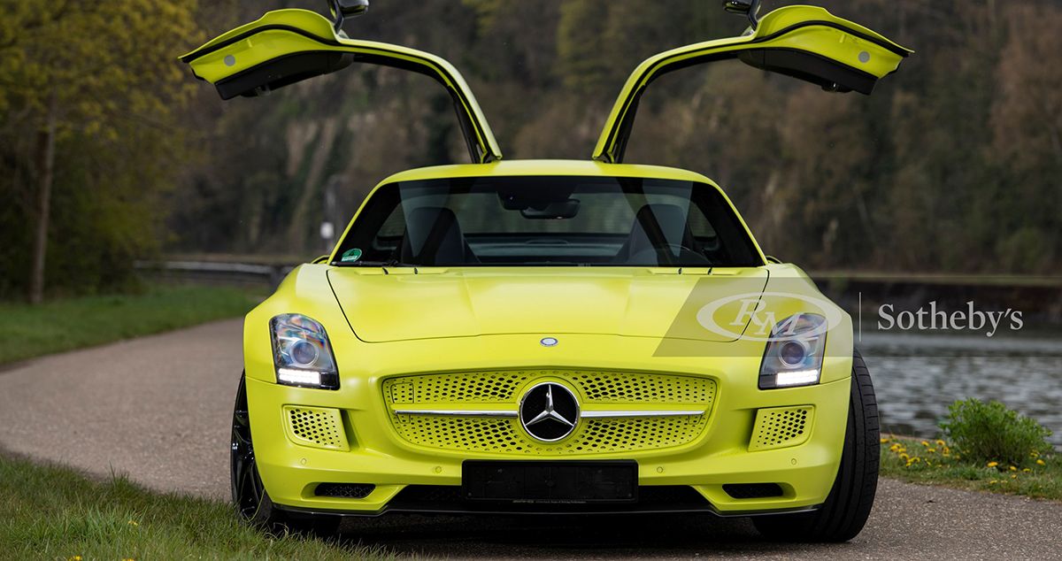 2013 Mercedes-Benz SLS AMG Coupe Electric Drive