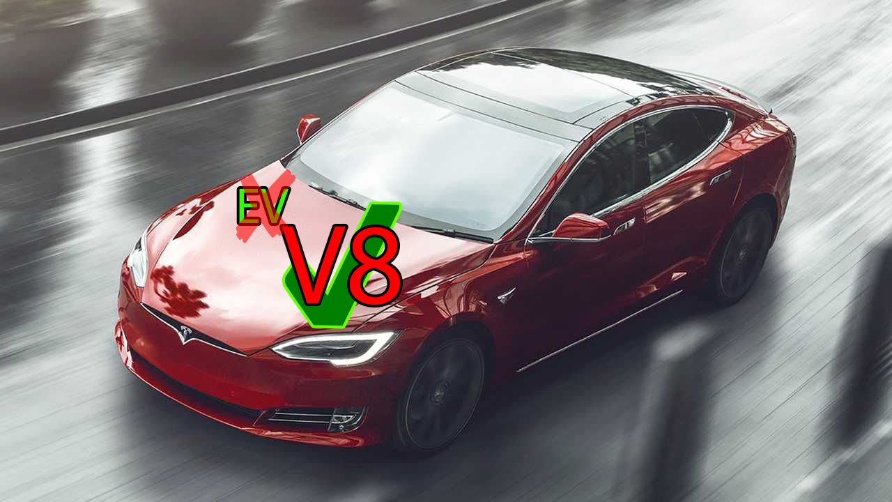 Tesla Model S V8