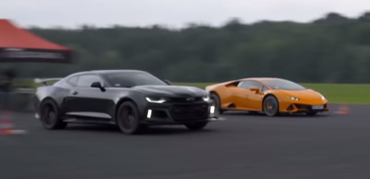 Lamborghini Huracan Evo vs Chevrolet Camaro ZL1