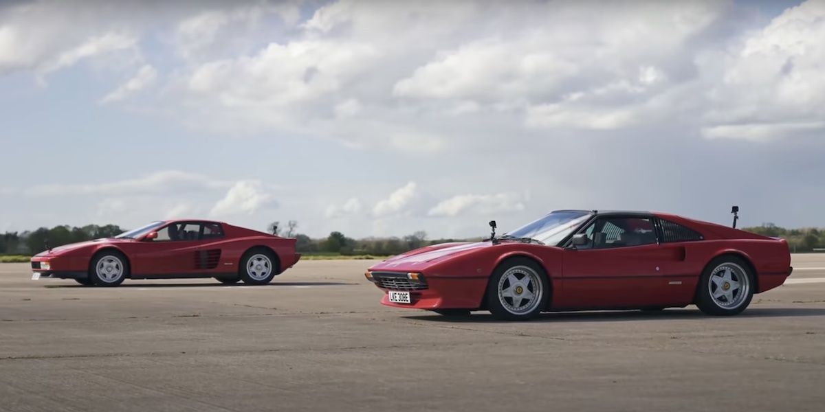 Ferrari Testarossa vs Ferrari 308 GTS