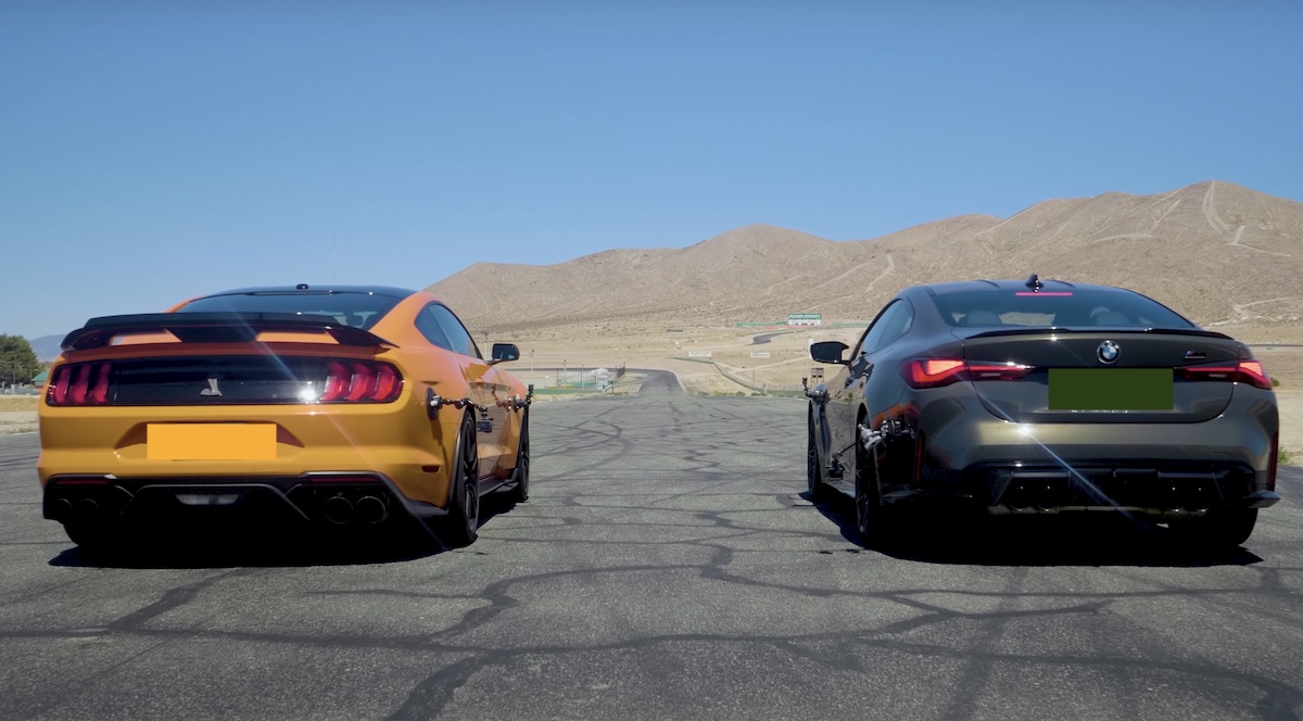 Shelby Mustang GT500 BMW M4 Competition