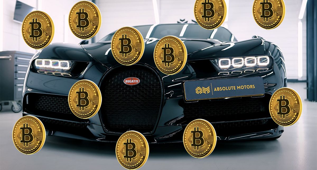 Bugatti Chiron Bitcoin