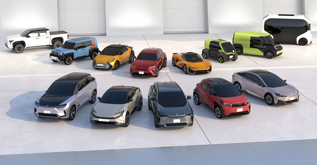 Toyota auta koncepcyjne 2030