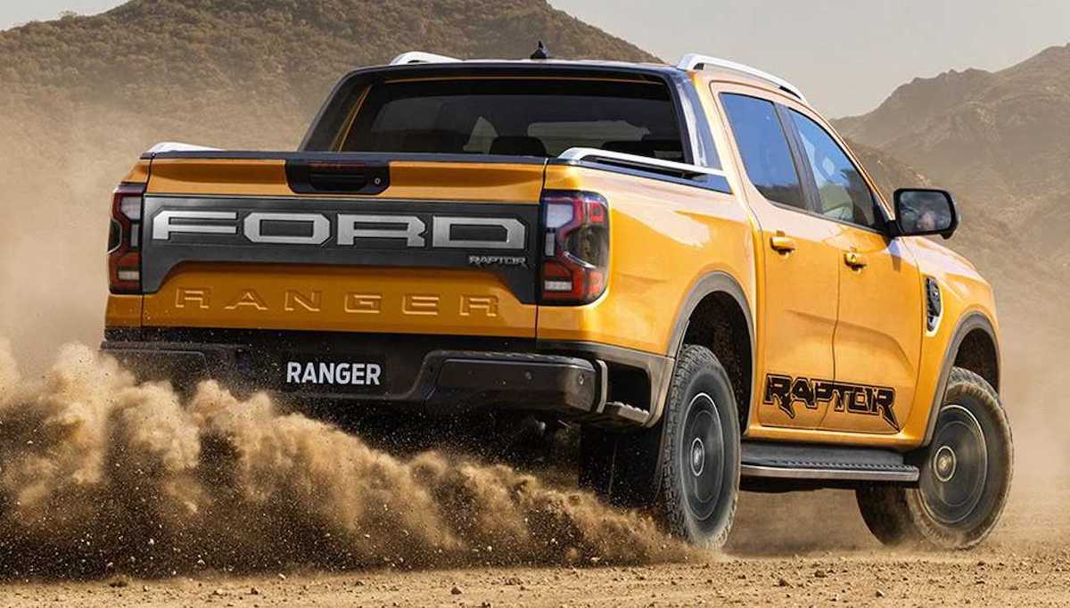 2022 Ford Ranger Raptor rendering