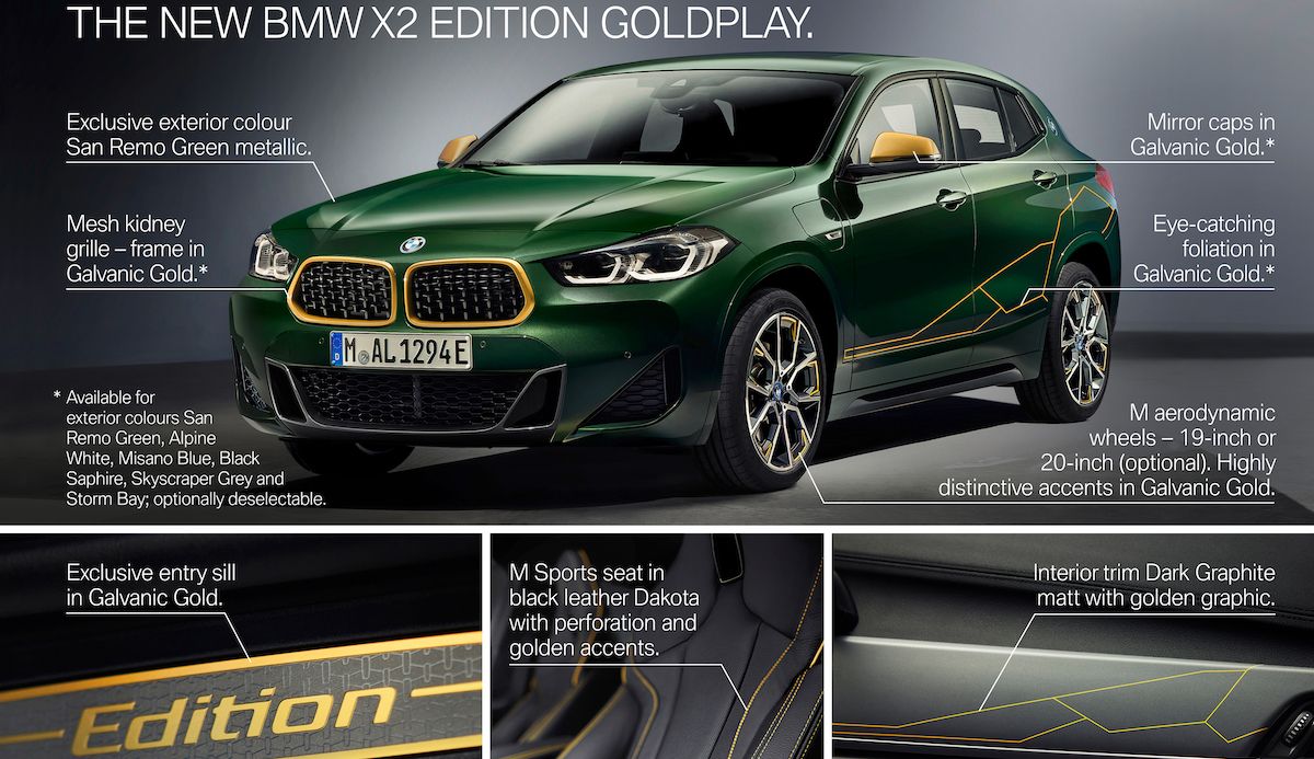 BMW X2 Edition GoldPlay