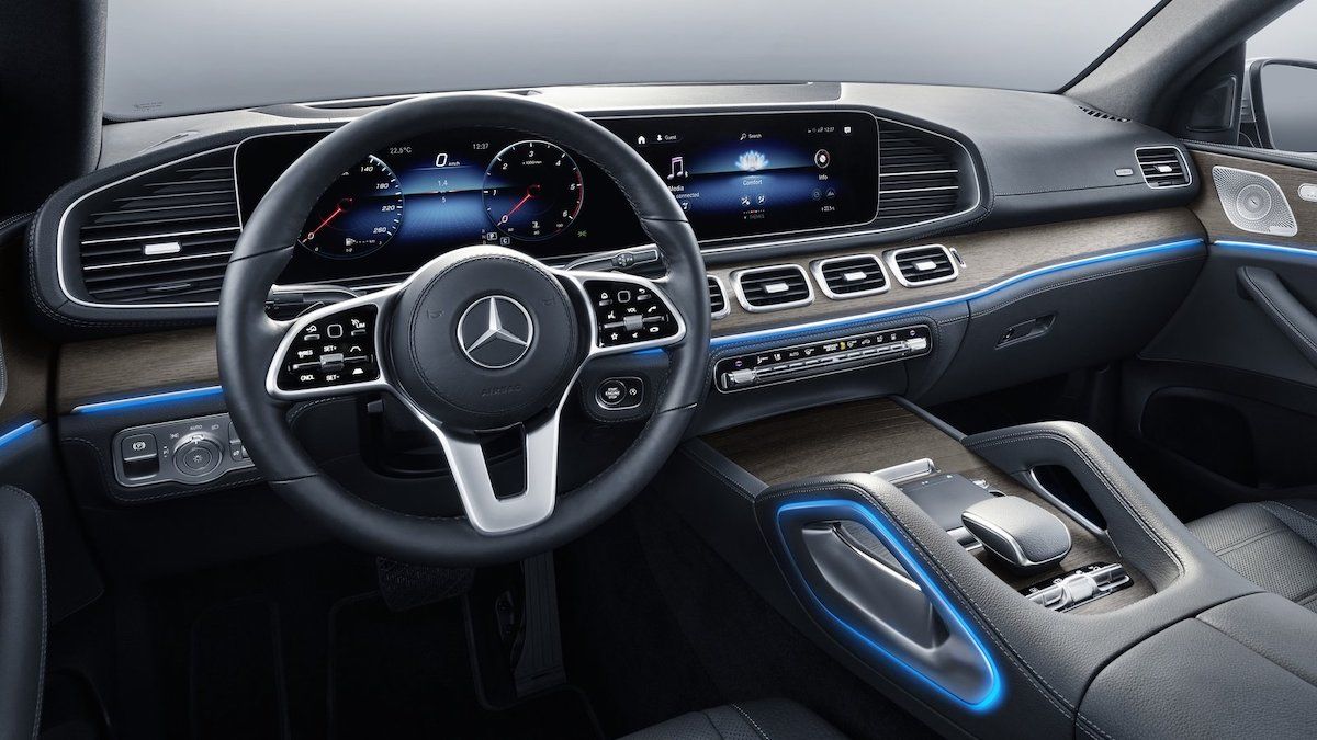 Mercedes-Benz GLE Coupe wnętrze