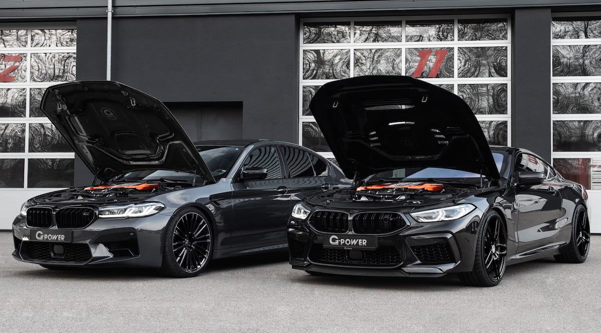 BMW M5 BMW M8 G-Power