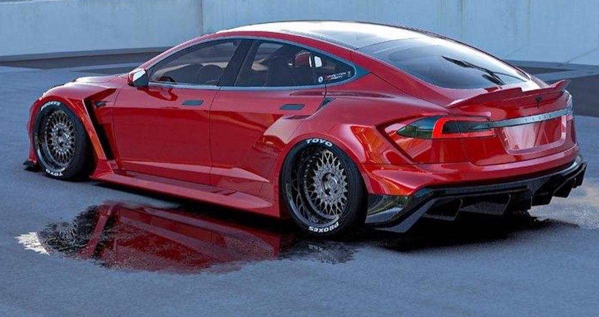 Tesla Model S Plaid Competition Carbon