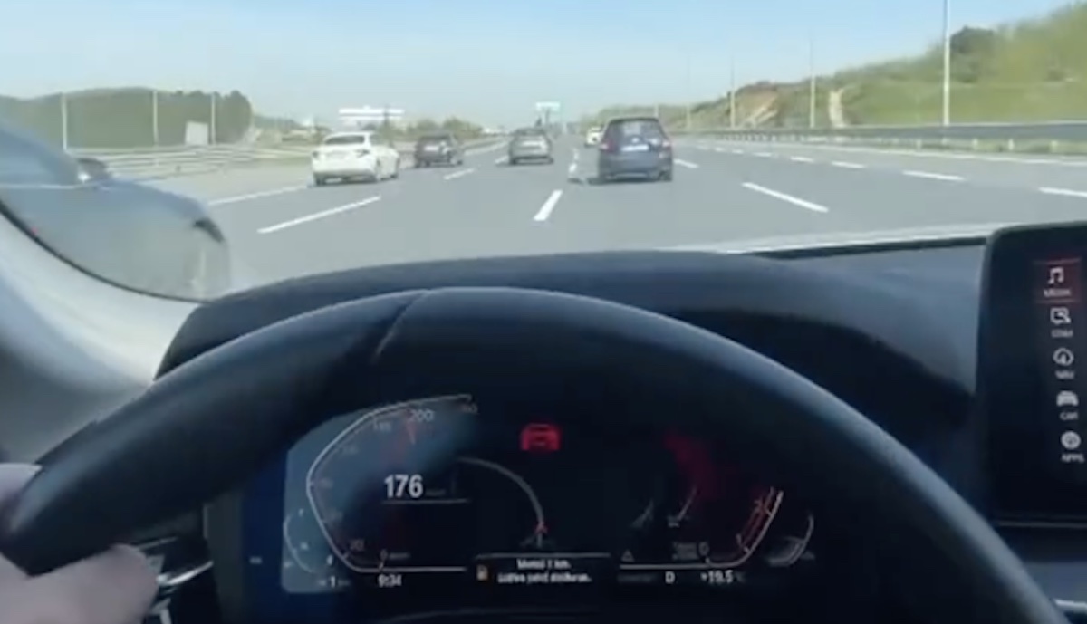 BMW Serii 5 G30 autostrada
