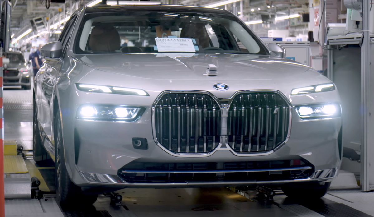 BMW Serii 7 produkcja auta