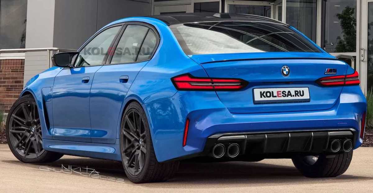 2024 BMW M5 rendering