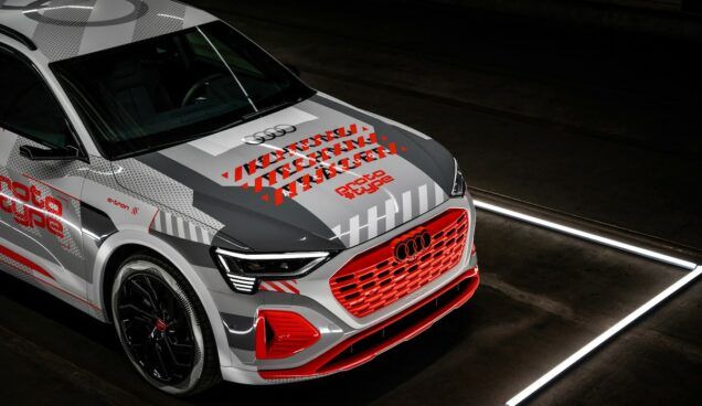 Audi e-tron facelifting