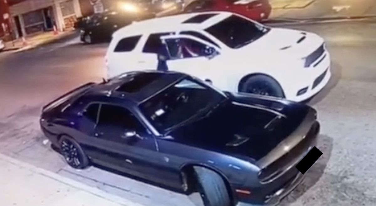 Dodge Challenger SRT Hellcat kradzież samochodu