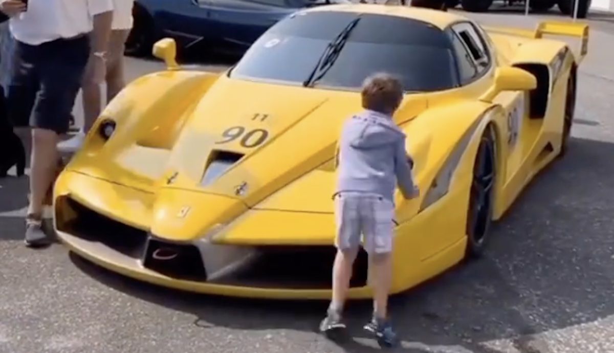 Ferrari FXX dziecko
