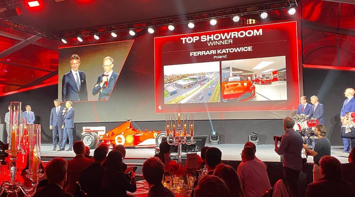 Ferrari Katowice najlepszy salon na świecie