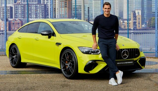 Mercedes-AMG GT 63 S E Performance 4-Drzwiowe Coupe 4MATIC+ Roger Federer