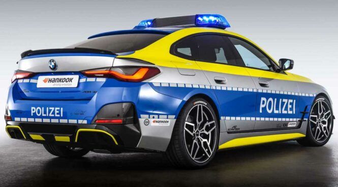 BMW i4 M50 AC Schnitzer Polizei