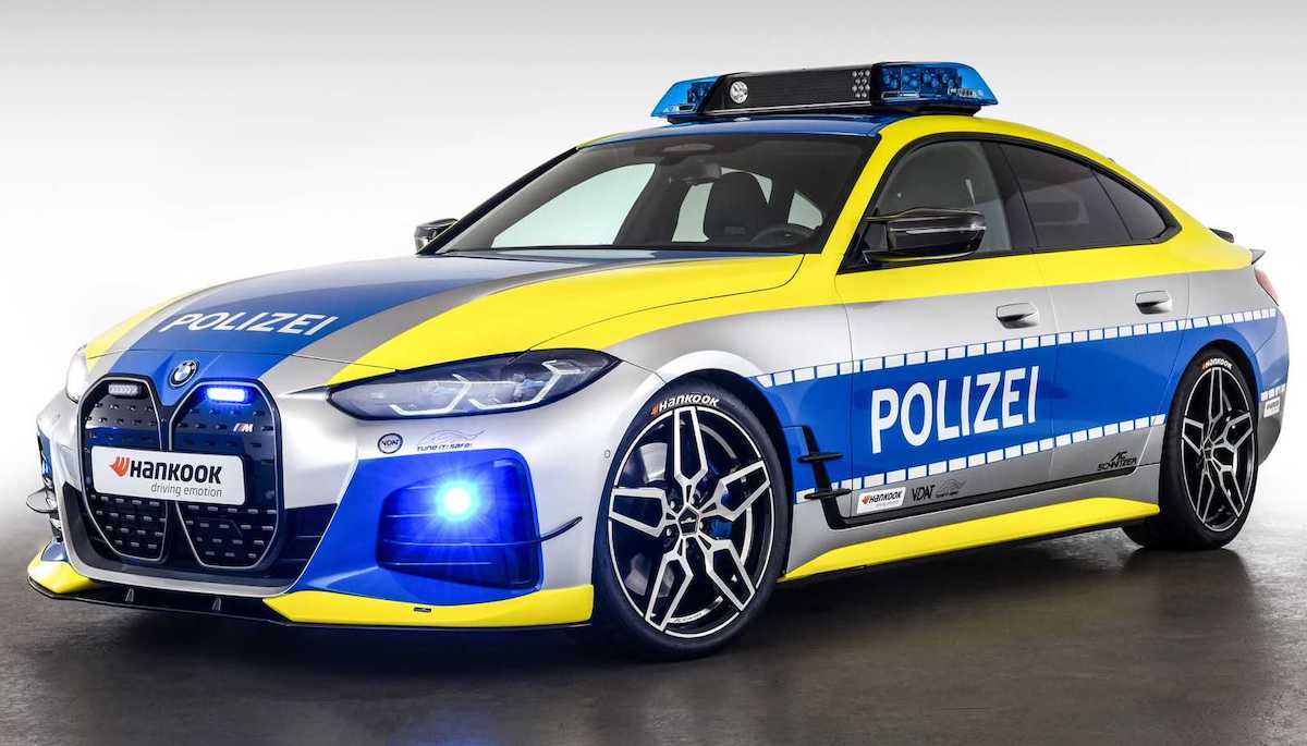 BMW i4 M50 AC Schnitzer Polizei