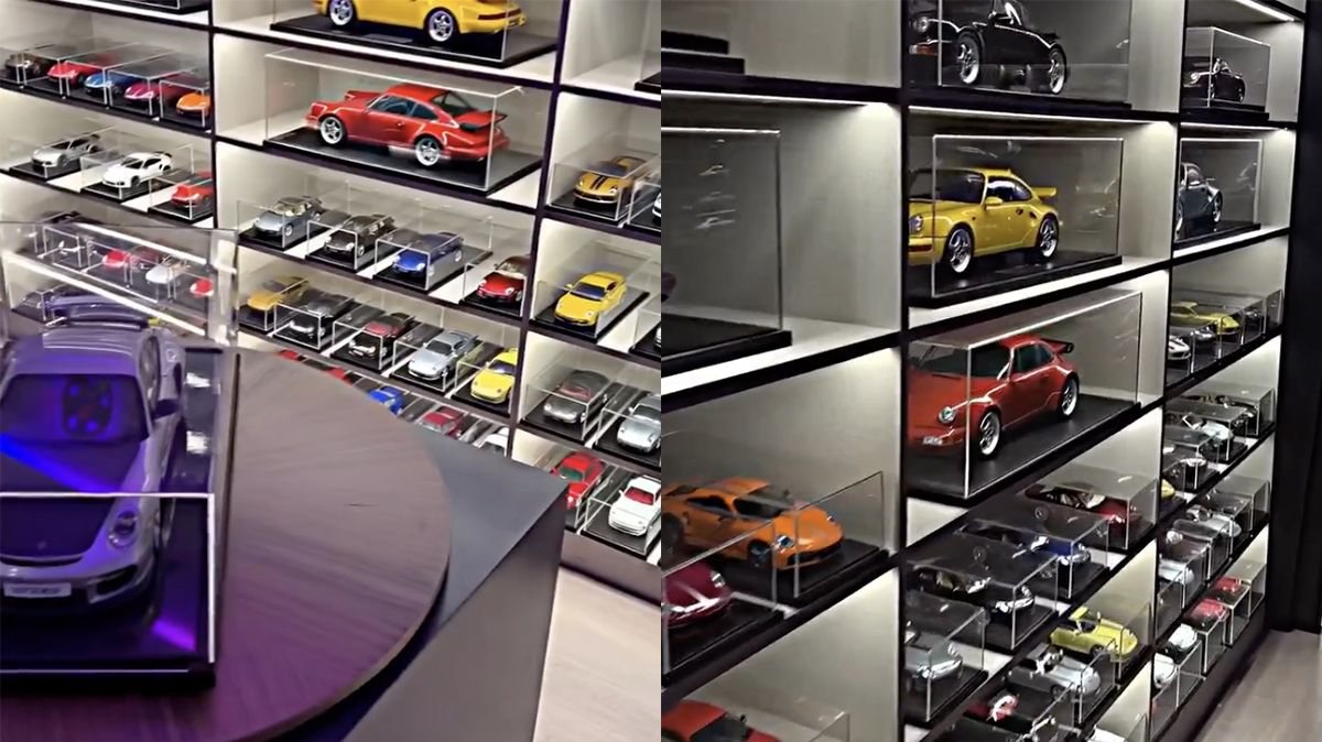 kolekcja modeli Porsche