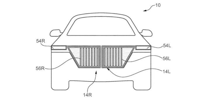 Patent BMW grill e ink